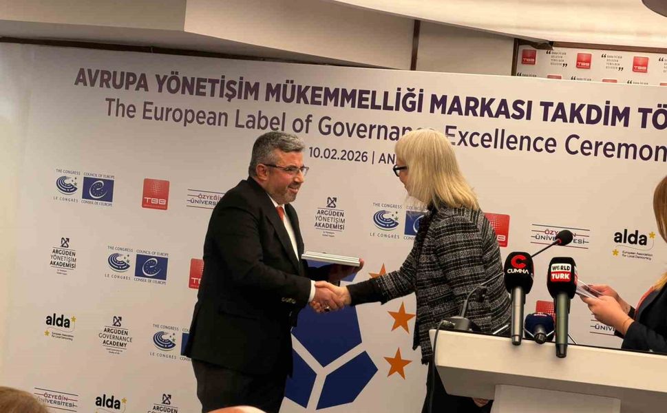 Gaziantep Büyükşehir'e Avrupa'dan yönetişim ödülü