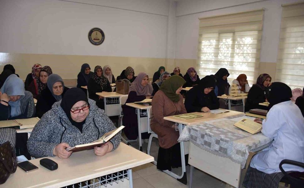 Gaziantep'te Ramazan ayında Kur'an kurslarına katılım arttı