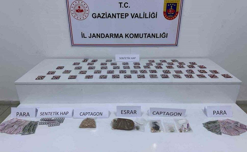 Gaziantep'te uyuşturucu operasyonunda 11 tutuklama
