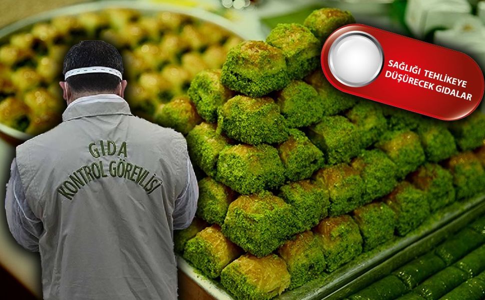 Bakanlık ifşa etti! Gaziantep firmaları listede! Baklavada akıl almaz hile…