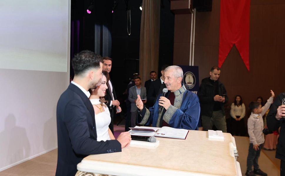 Gaziantep'te evlilik oranındaki artışın lokomotifi Şahinbey Belediyesi