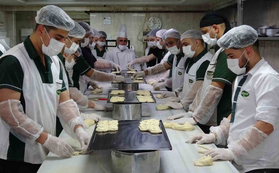 Sadece Ramazan'da yapılan lezzet: Halep kahkesi