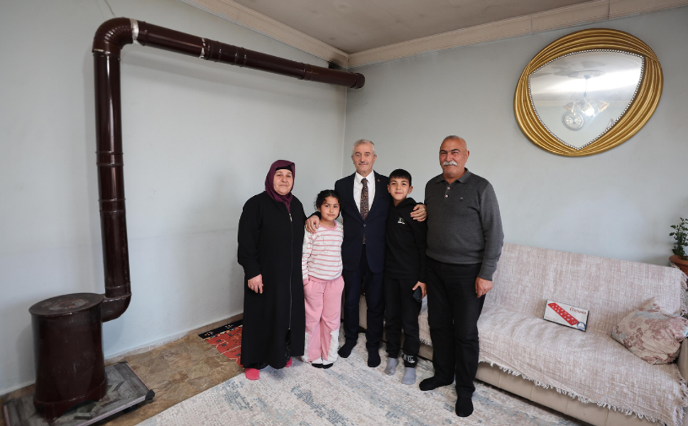 Başkan Tahmazoğlu evlere misafir oluyor