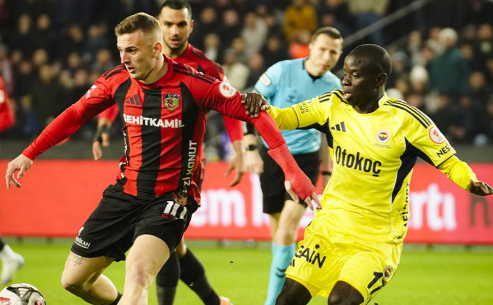 Gaziantep FK kupaya veda etti! 0-4