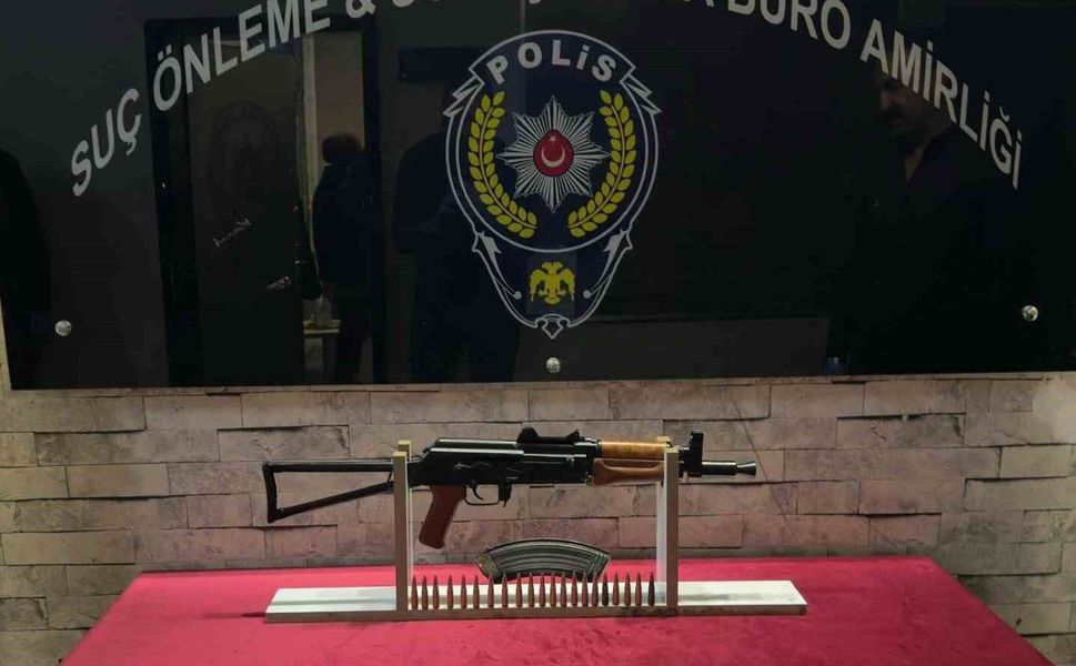 Gaziantep'te 1 adet tüfek ile 21 adet fişek ele geçirildi: 1 gözaltı