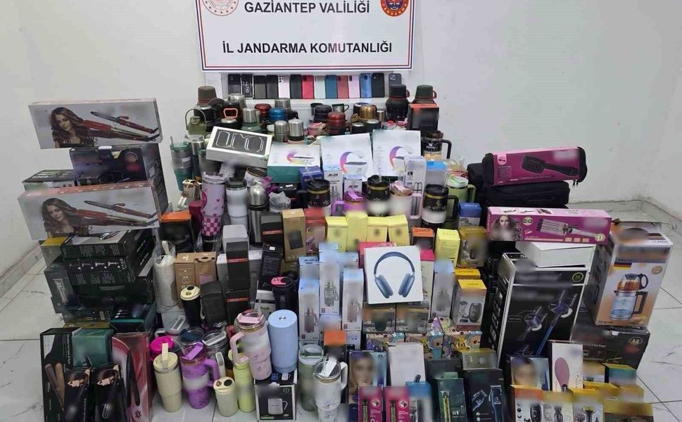 Gaziantep'te 3 milyon TL değerinde kaçak malzeme ele geçirildi