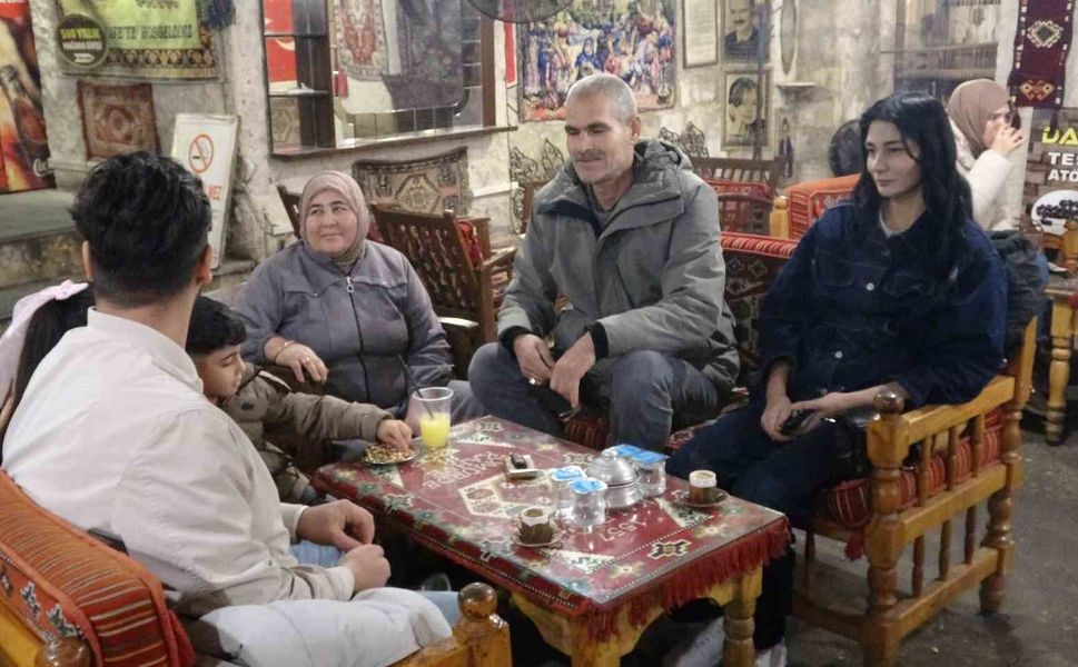 Gaziantep'te 500 yıllık mağarayı gören hayran kalıyor