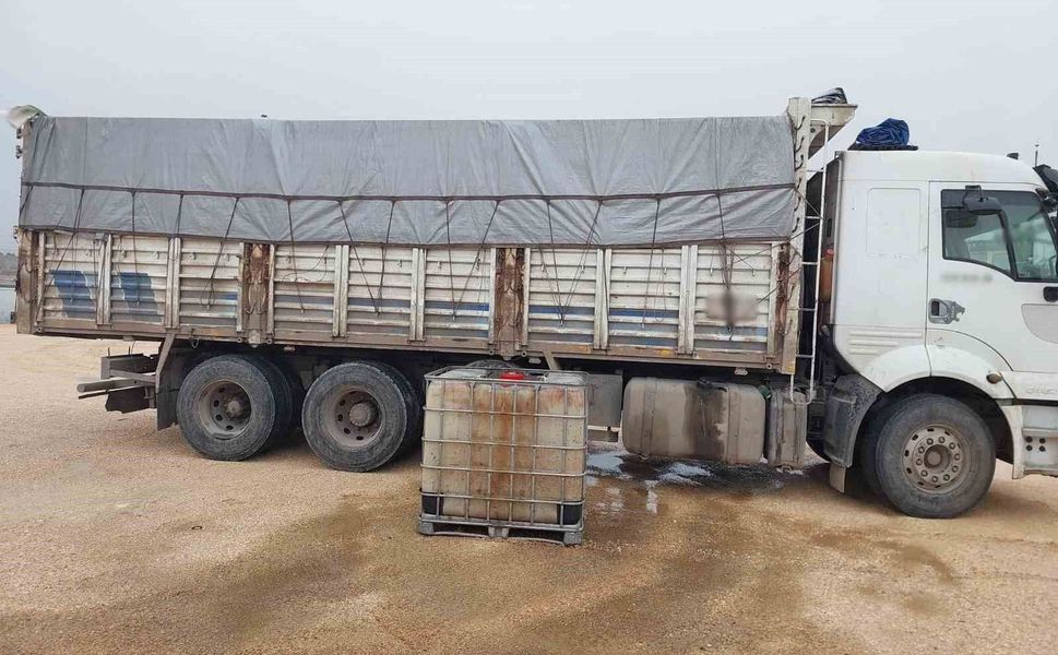 Gaziantep'te bin 980 litre kaçak akaryakıt ele geçirildi
