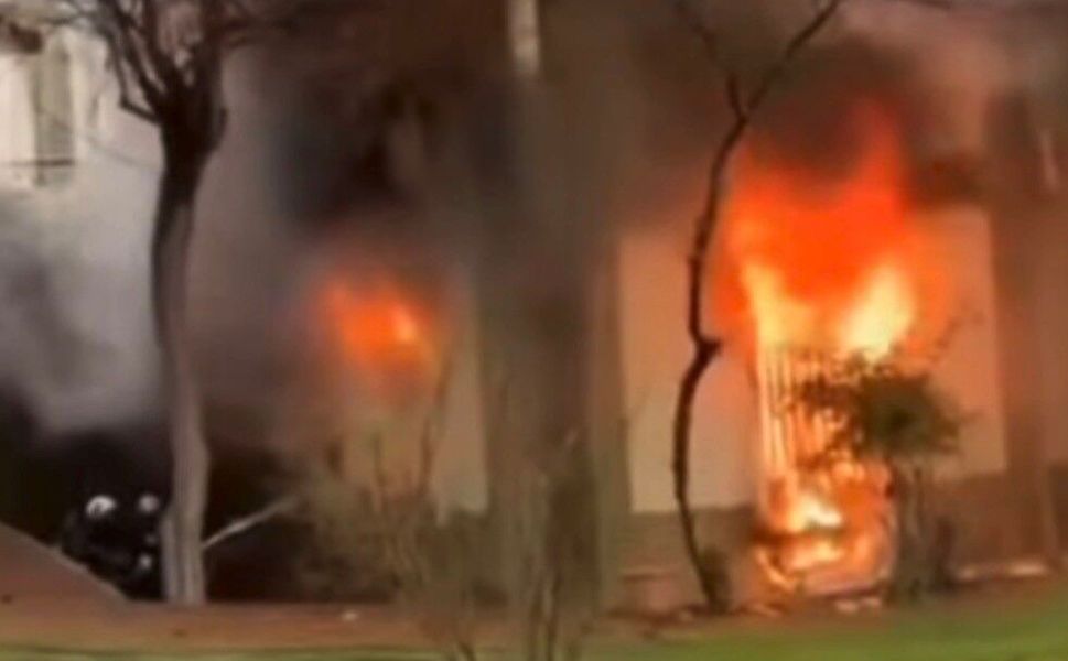 Gaziantep'te caminin bodrum katında korkutan yangın!