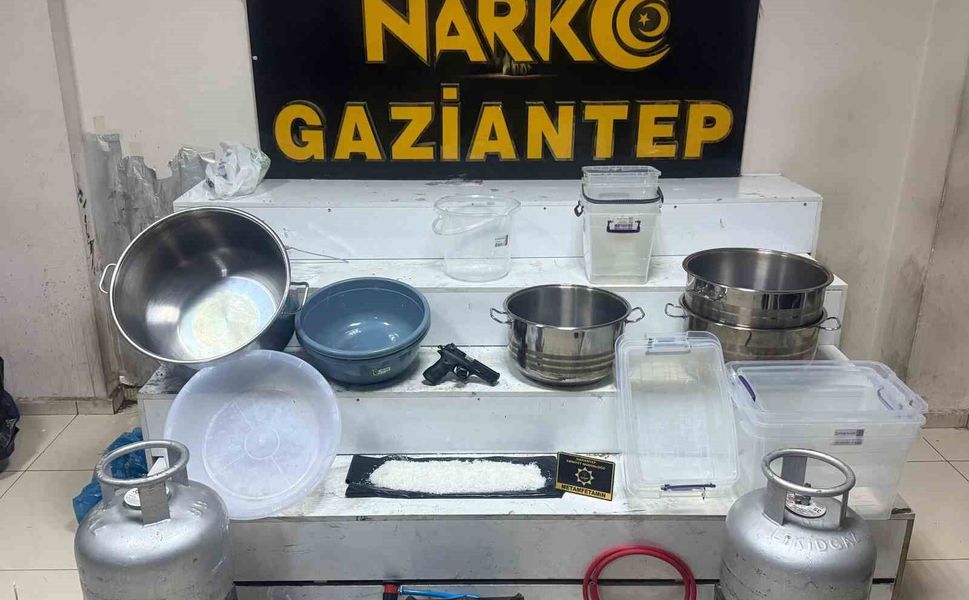Gaziantep'te uyuşturucu operasyonu: 4 tutuklama