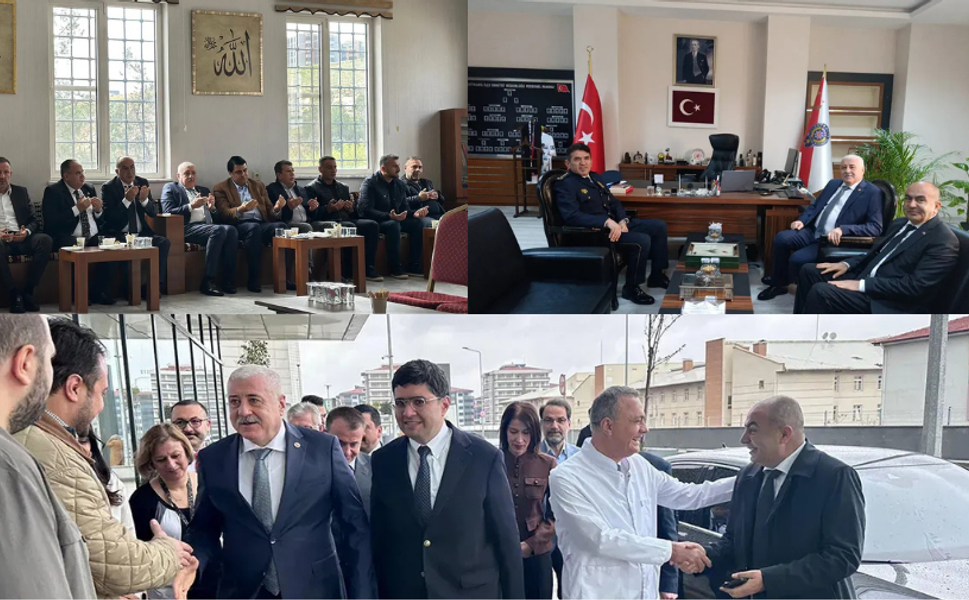 TBMM İdare Amiri Sermet Atay'dan yoğun mesai! Kutlama ve taziye ziyaretlerinde bulundu