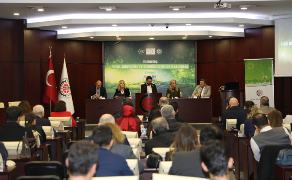 Gaziantep iş dünyası Yeşil Dönüşüm Zirvesi'nde buluştu