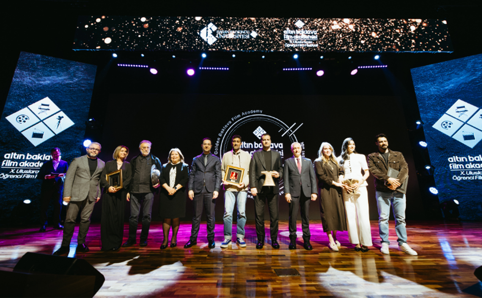 Altın Baklava Film Akademisi X. Uluslararası Öğrenci Film Festivali’nde ödüller sahiplerini buldu