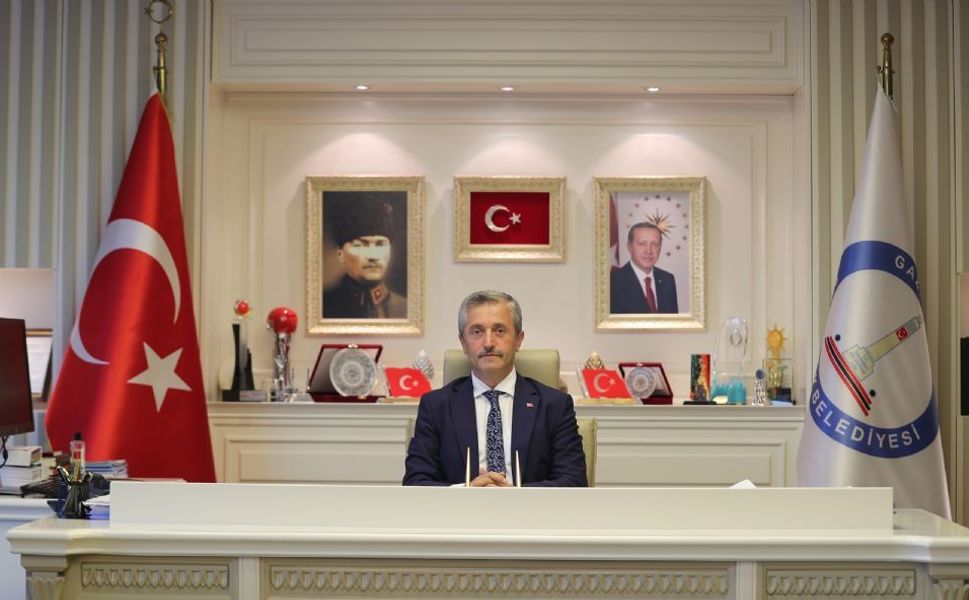 Şahinbey Belediyesi'nden Filistin için destek yürüyüşü