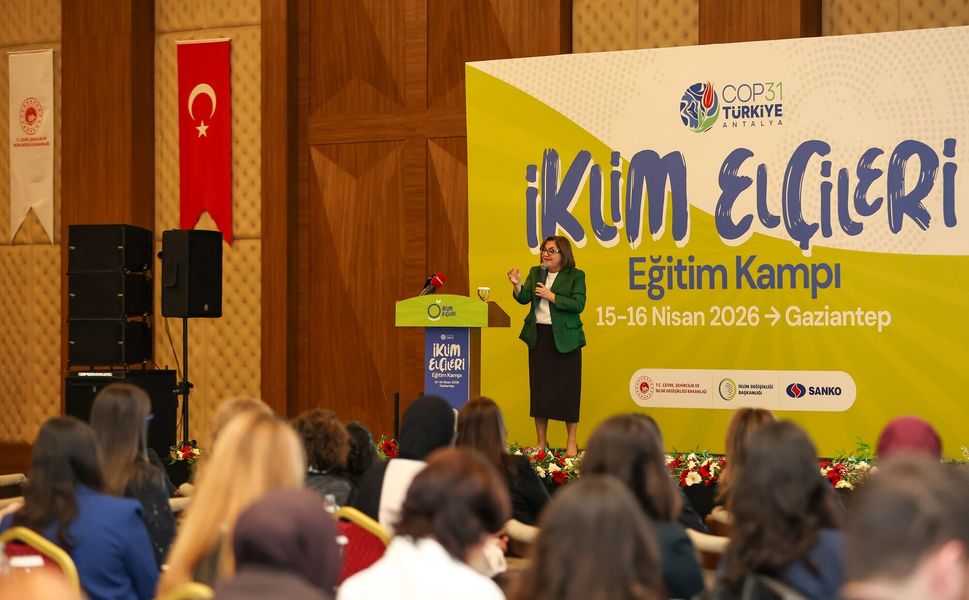 Gaziantep’te COP31 İklim Elçileri Eğitim Kampı düzenlendi