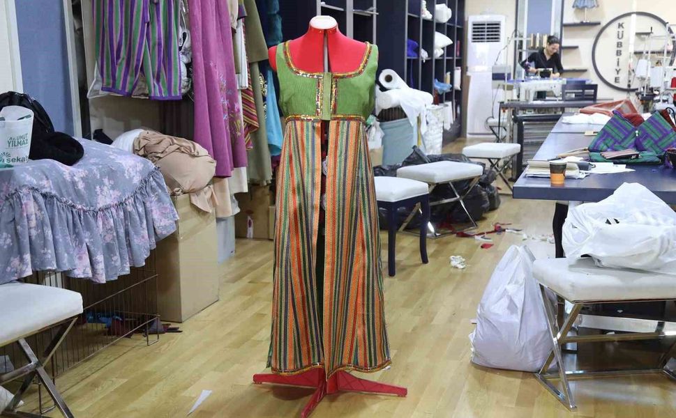 Gaziantep'in saray kumaşı geleceğe taşınıyor