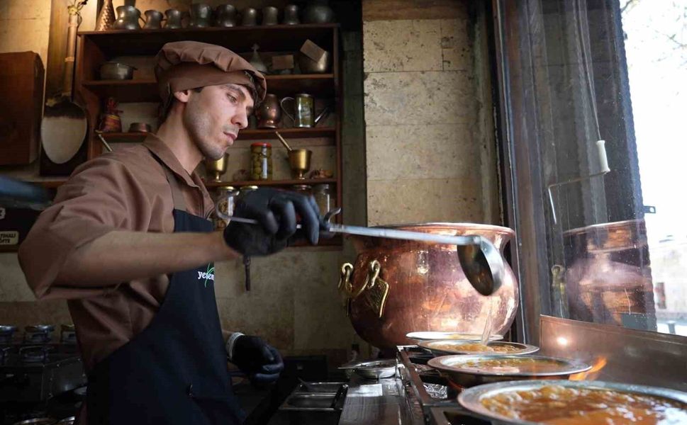 Gaziantep'te bahar aylarında tescilli lezzet Beyran'a yoğun ilgi