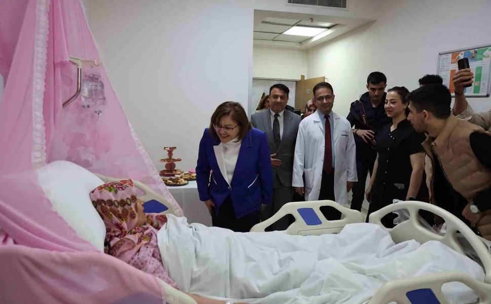 Gaziantep'te 'Bir Umut Bir Can' tüp bebek desteği projesinin ilk bebeği dünyaya geldi