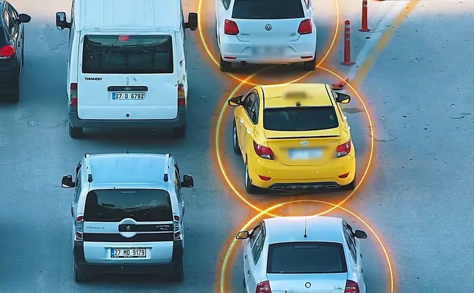 Gaziantep'te trafikte 'kaynak' yapan 498 araca ceza