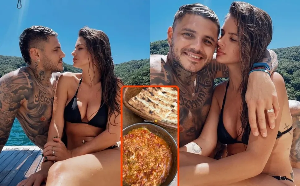 Derbi yorgunluğu atıldı! Mauro Icardi Şile'de denize girdi