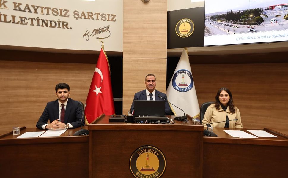 Şahinbey Belediyesi Nisan ayı meclis toplantısı yapıldı