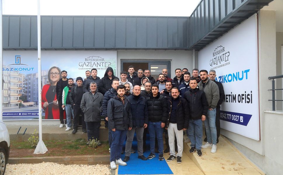 Gaziantep'te OSB çalışanlarına yerinde konut tanıtımı!