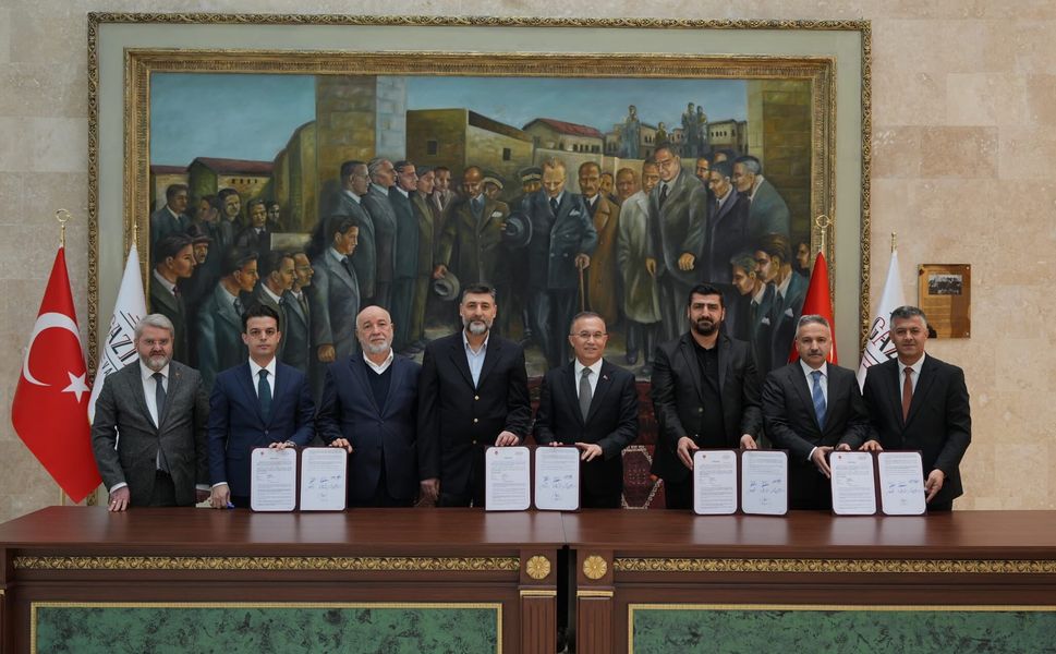 Gaziantep’e yeni bir eser daha: Hacı Mahmut Saruhan Camii yapım protokolü imzalandı