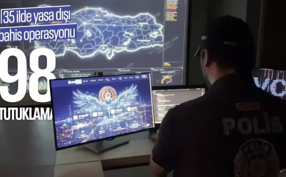 110 kişinin gözaltına alındığı yasadışı bahis operasyonunda 98 tutuklama