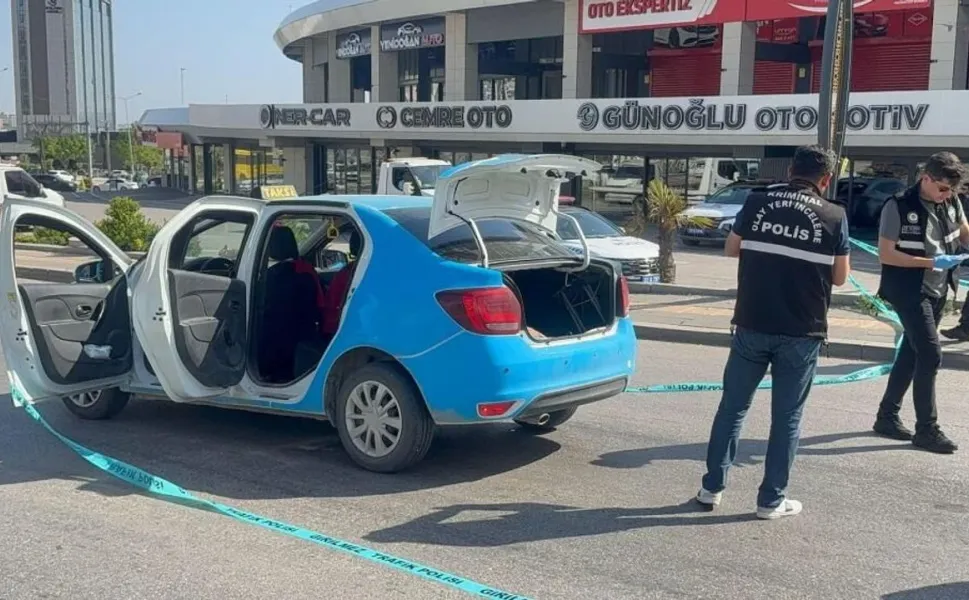 Gaziantep'te taksiciyi rehin alıp, polisle çatışan şahıs yaşanan kovalamaca sonucu yakalandı