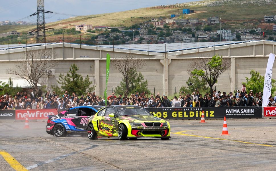 Gaziantep'te 2026 Türkiye Drift Şampiyonası’nın ikinci ayağı düzenlendi