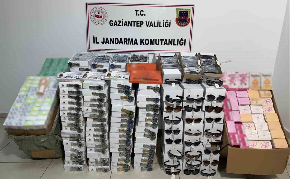 Gaziantep'te 4,5 milyon TL değerinde kaçak malzeme ele geçirildi: 1 gözaltı