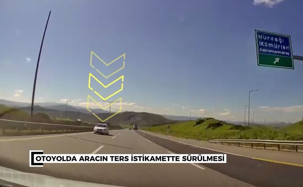 Gaziantep'te otoyolda ters yönde ilerlemişti! O sürücüye 90 bin TL ceza...