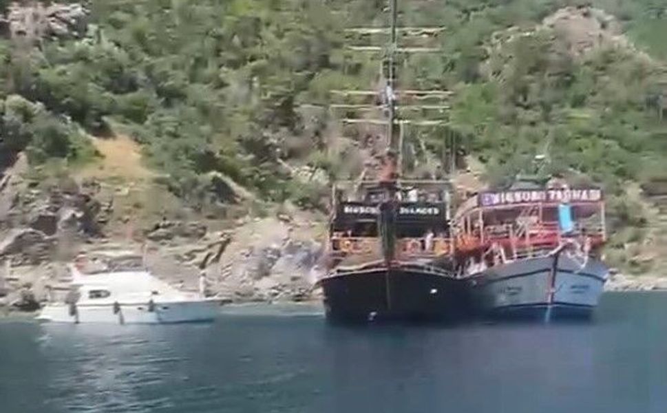 Gezi teknesindeki tahliye anına ait görüntüler ortaya çıktı