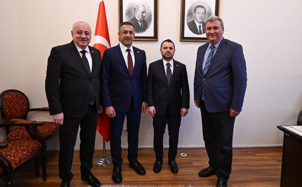 TBMM İdare Amiri Sermet Atay'dan Adalet Bakanı Gürlek'e  ziyareti