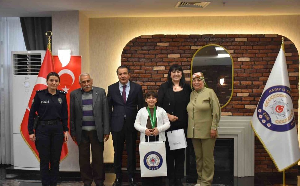 Gaziantep'te şehit olmuştu! Şehit kızı polis teşkilatına gurur yaşattı