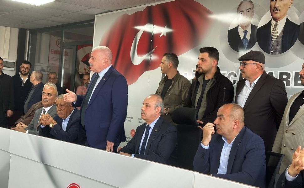 Milletvekili TBMM İdare Amiri Sermet Atay’dan MHP Gaziantep İl Başkanı Kılıç’a hayırlı olsun ziyareti
