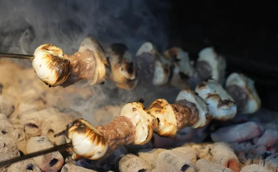 Gaziantep'te sarımsak kebabı sezonu başladı