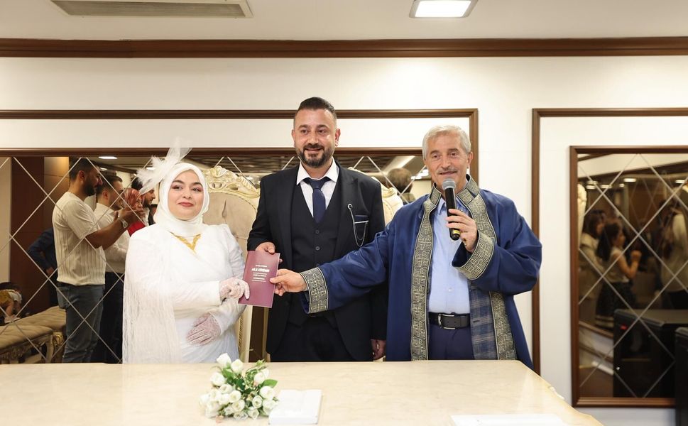 Şahinbey'de 06.06.2026'da 106 çift mutluluğa 'evet' dedi