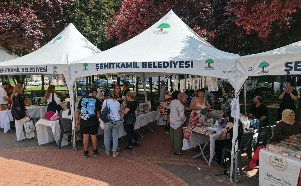 Şehitkamil'de üreten kadınlara büyük destek
