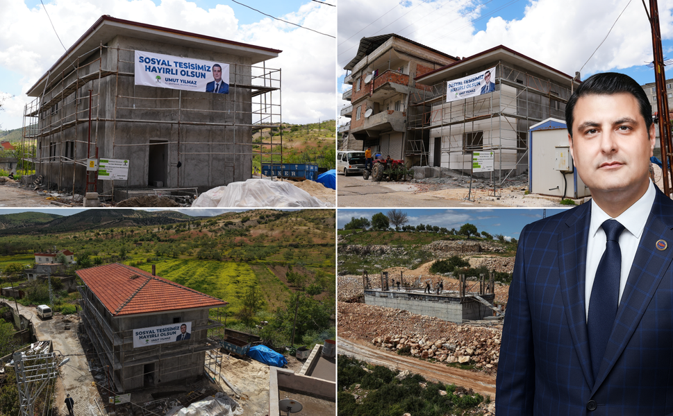 Şehitkamil’den 3 mahalleye sosyal tesis