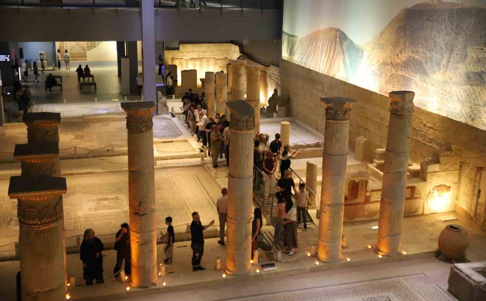 Gaziantep'in tarihi ve turistik noktalarında bayram ziyaretçisi rekoru