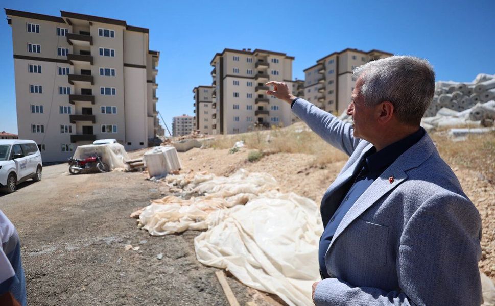 Şahinbey'de 3 bin 414 sosyal konut hızla yükseliyor