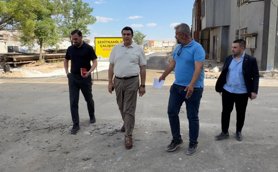 KÜSGET’te yılların yol sorunu çözülüyor