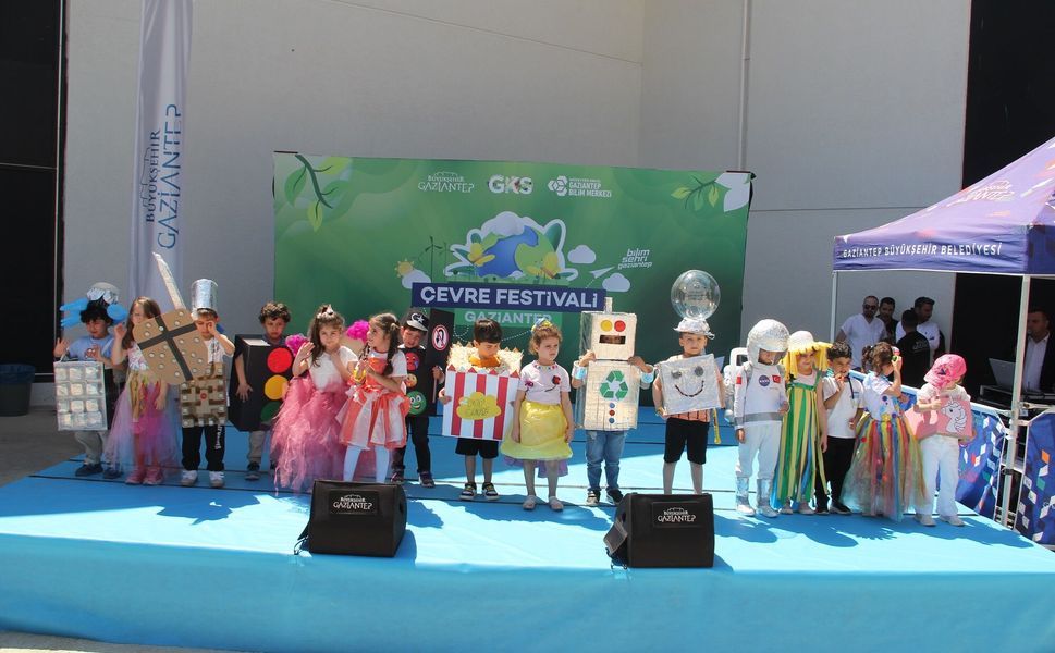 Çevre Festivali Gaziantep’te çocukları ve aileleri buluşturdu