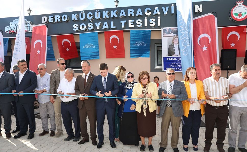 Gaziantep Büyükşehir ve Oğuzeli Belediyesi iş birliğiyle yeni sosyal tesis