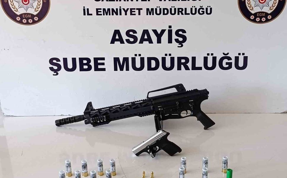 Gaziantep'te araca silahla ateş ederek kaçan şüpheli yakalandı