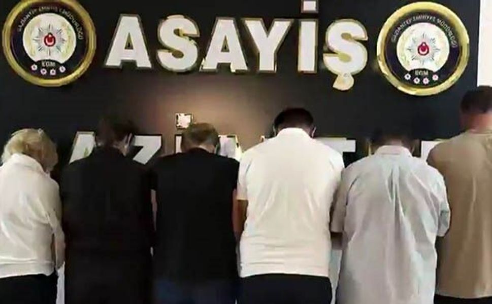 Gaziantep'te fuhuş operasyonu: 7 gözaltı