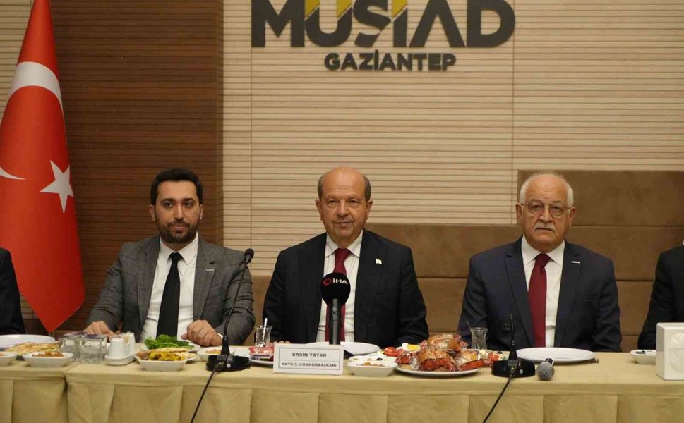 KKTC 5. Cumhurbaşkanı Ersin Tatar: 'MÜSİAD, iş dünyasında bizlerin temsilcisidir'