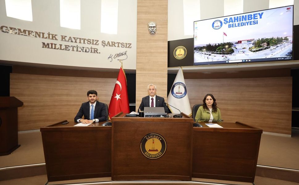 Şahinbey Belediyesi Haziran ayı meclis toplantısı yapıldı