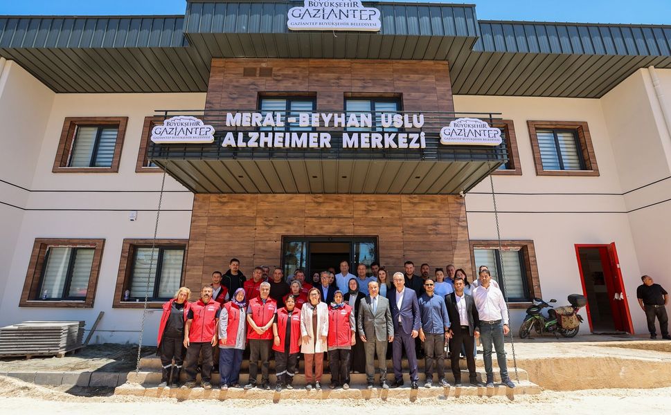 Gaziantep'te Meral-Beyhan Uslu Alzheimer Merkezi’nde sona gelindi